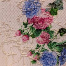 Multi-color Floral Jacquard Brocade Fabric