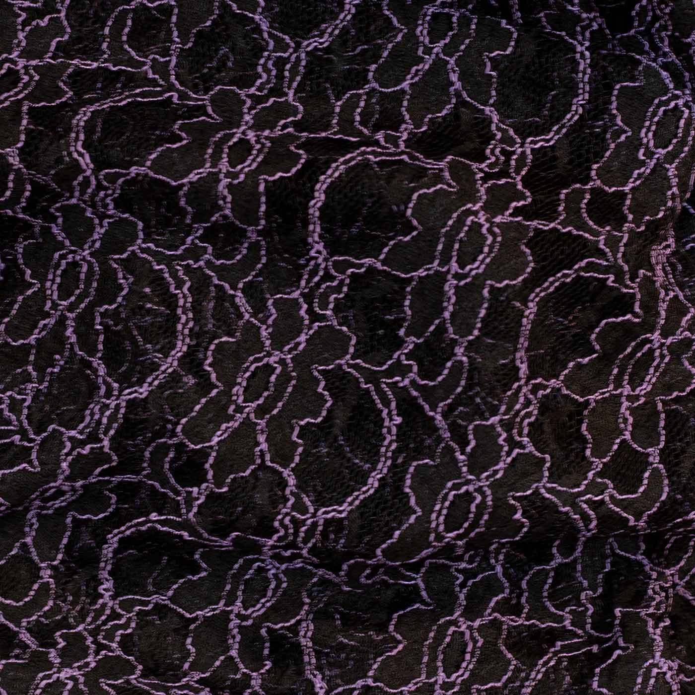 Purple Spider Wed Soft French Guipure Lace Fabric