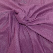 Plum Shimmer Lurex Velvet Fabric