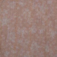 Peach Printed Chiffon Fabric