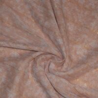 Peach Printed Chiffon Fabric