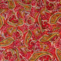 Multi Color Variant Floral Printed Chiffon Fabric