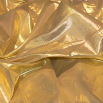 Gold Foil Satin Fabric