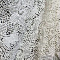 Ivory French Guipure Lace Fabric