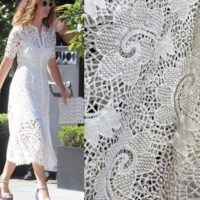 Ivory French Guipure Lace Fabric
