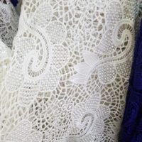 Ivory French Guipure Lace Fabric