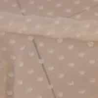 Dotted Embroidered Chiffon Fabric