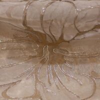 Champaign Gold Embroidered Organza Fabric