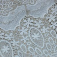 Ivory Guipure Lace Fabric