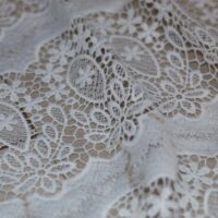 Ivory Guipure Lace Fabric