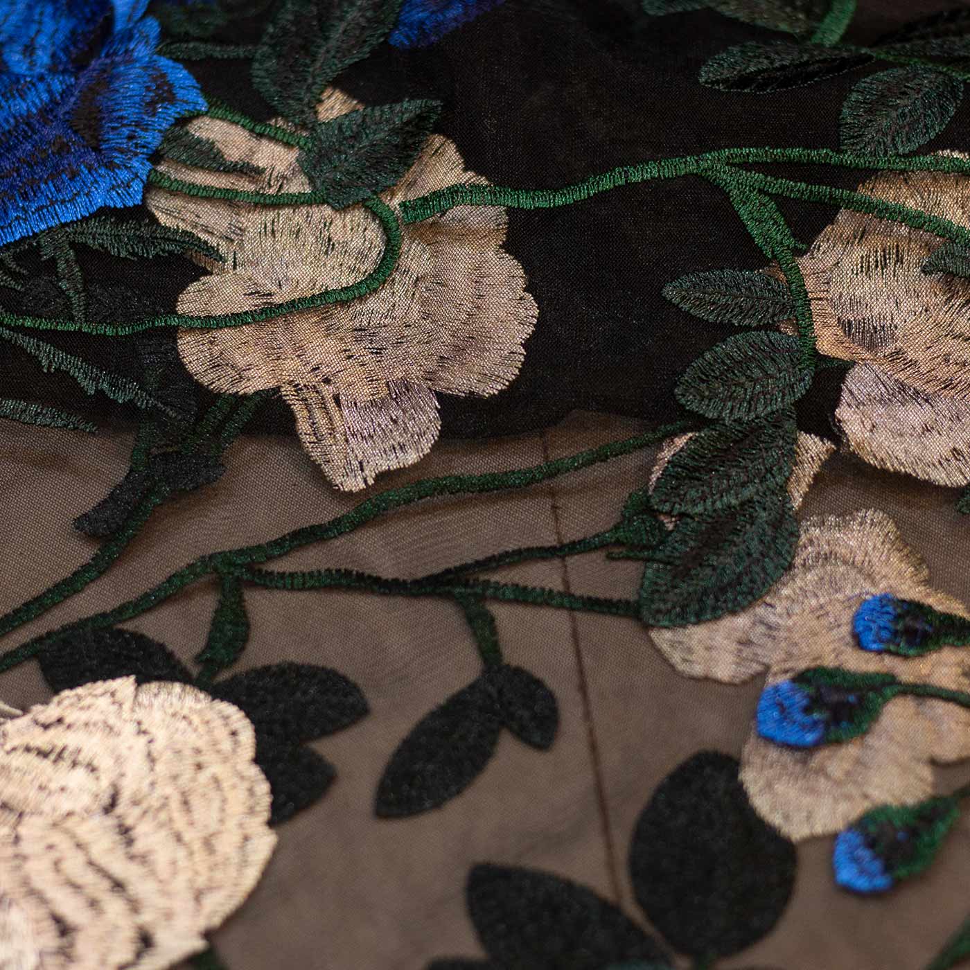 3D Floral Lace Fabric