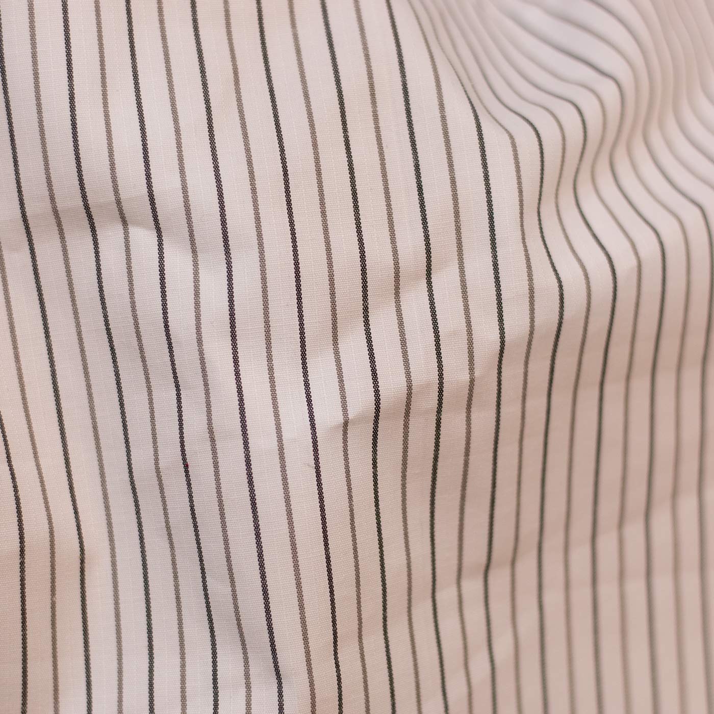 Black and Brown Striped Shirt Fabric