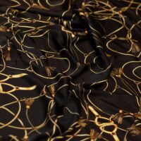 Designer Printed 100% Silk Fabric