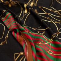 Designer Printed 100% Silk Fabric