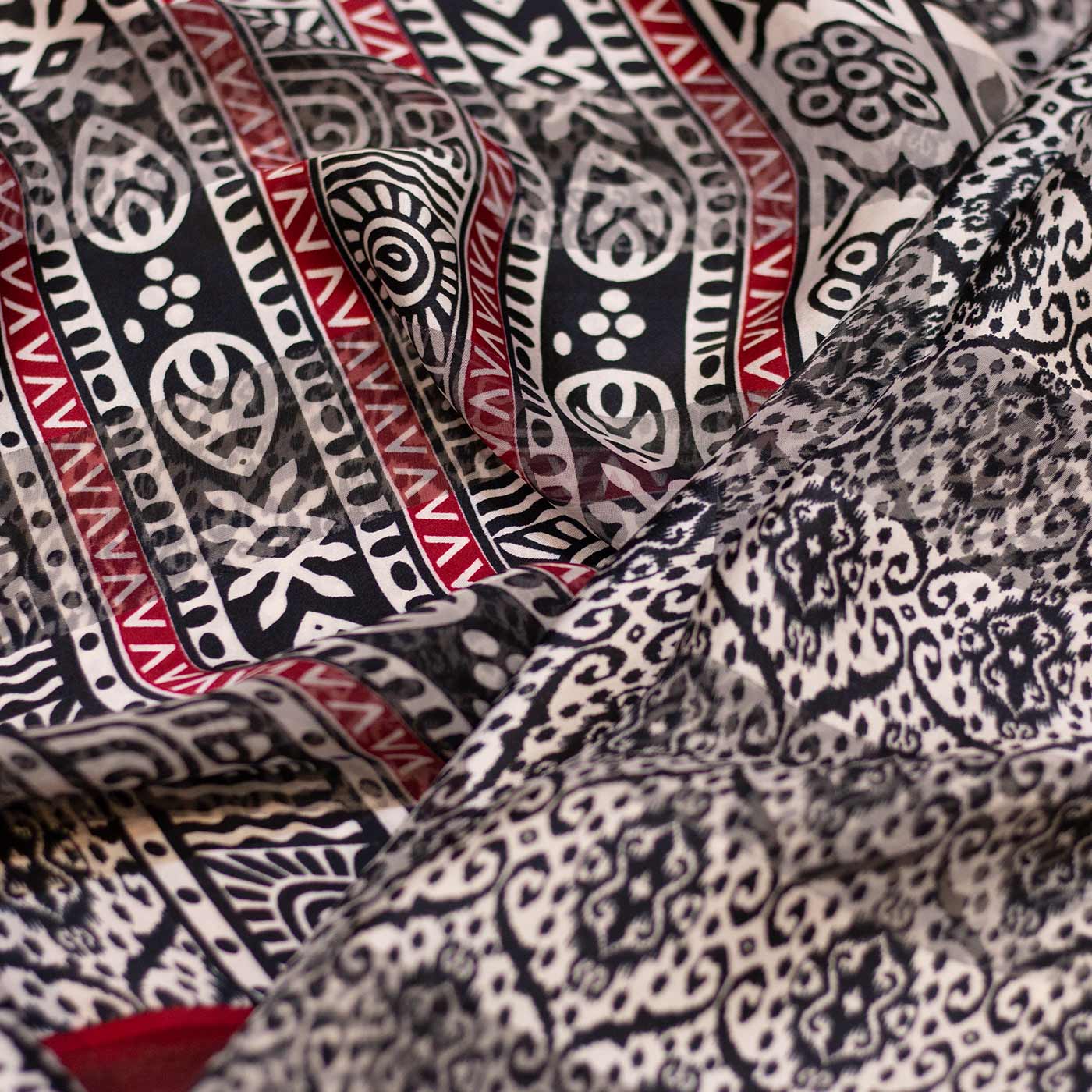 High Quality Printed Silk Fabric