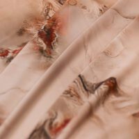 Quality Eunry Printed 100% Silk Fabric