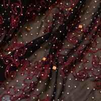 Wine Abstract Design Stone Fabric