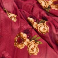 Red Mexicano Cotton Fabric
