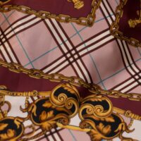 100% Pure Setapura Designer Printed Silk Fabric