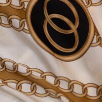 100% Quality Cream and Beige Designer Printed Fabric