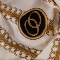 100% Quality Cream and Beige Designer Printed Fabric