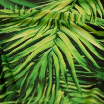 Raffia Designer Printed Silk Fabric