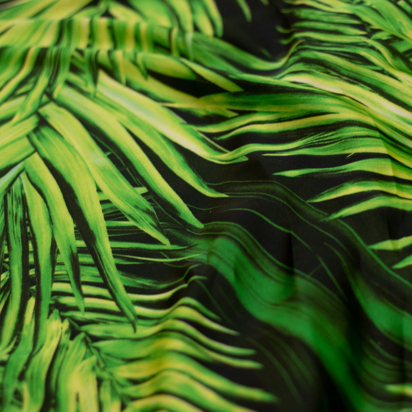 Raffia Designer Printed Silk Fabric