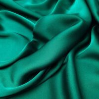 Bottle Green Silk Fabric