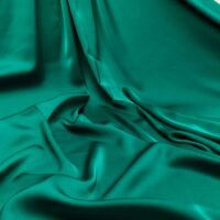 Bottle Green Silk Fabric