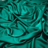 Bottle Green Silk Fabric