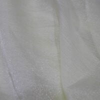 Lemon Green Lame Organza Fabric