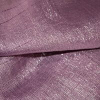 Plum Lame Organza Fabric