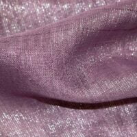 Plum Lame Organza Fabric
