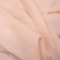 Peach Lame Organza Fabric