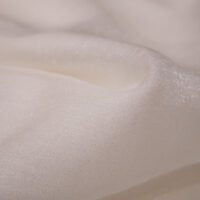 White Lame Organza Fabric