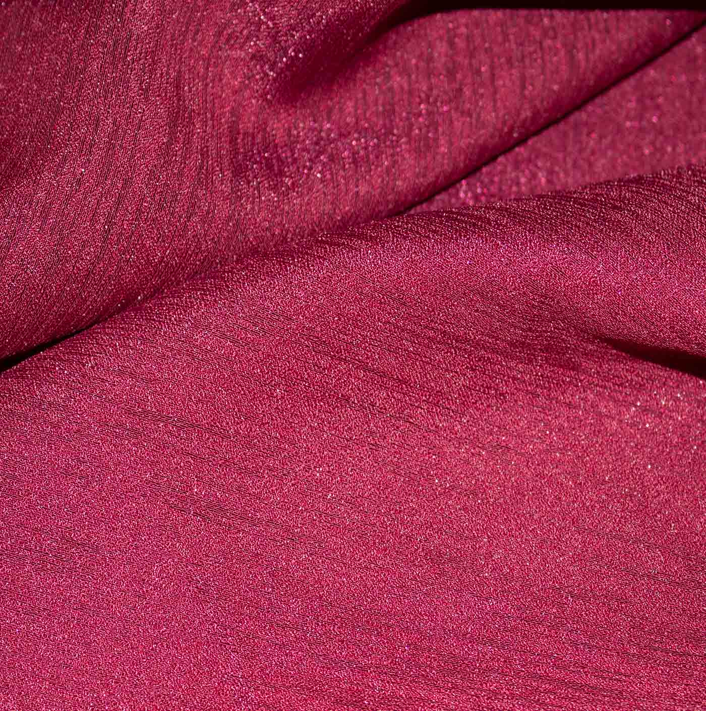 Burgundy Lame Organza Fabric