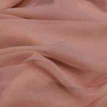 Peach Lame Organza Fabric
