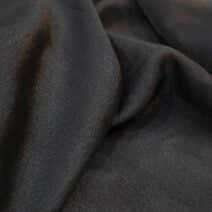 Black Lame Organza Fabric