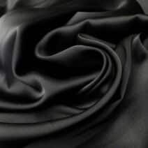 Black Silk Fabric