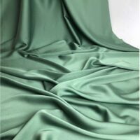 Pastel Green Silk Fabric