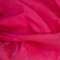 Red Lame Organza Fabric