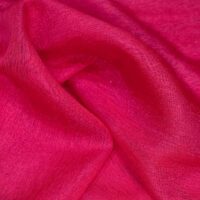 Red Lame Organza Fabric