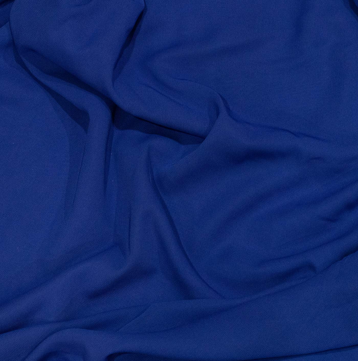 Royal Blue Silk Chiffon Fabric