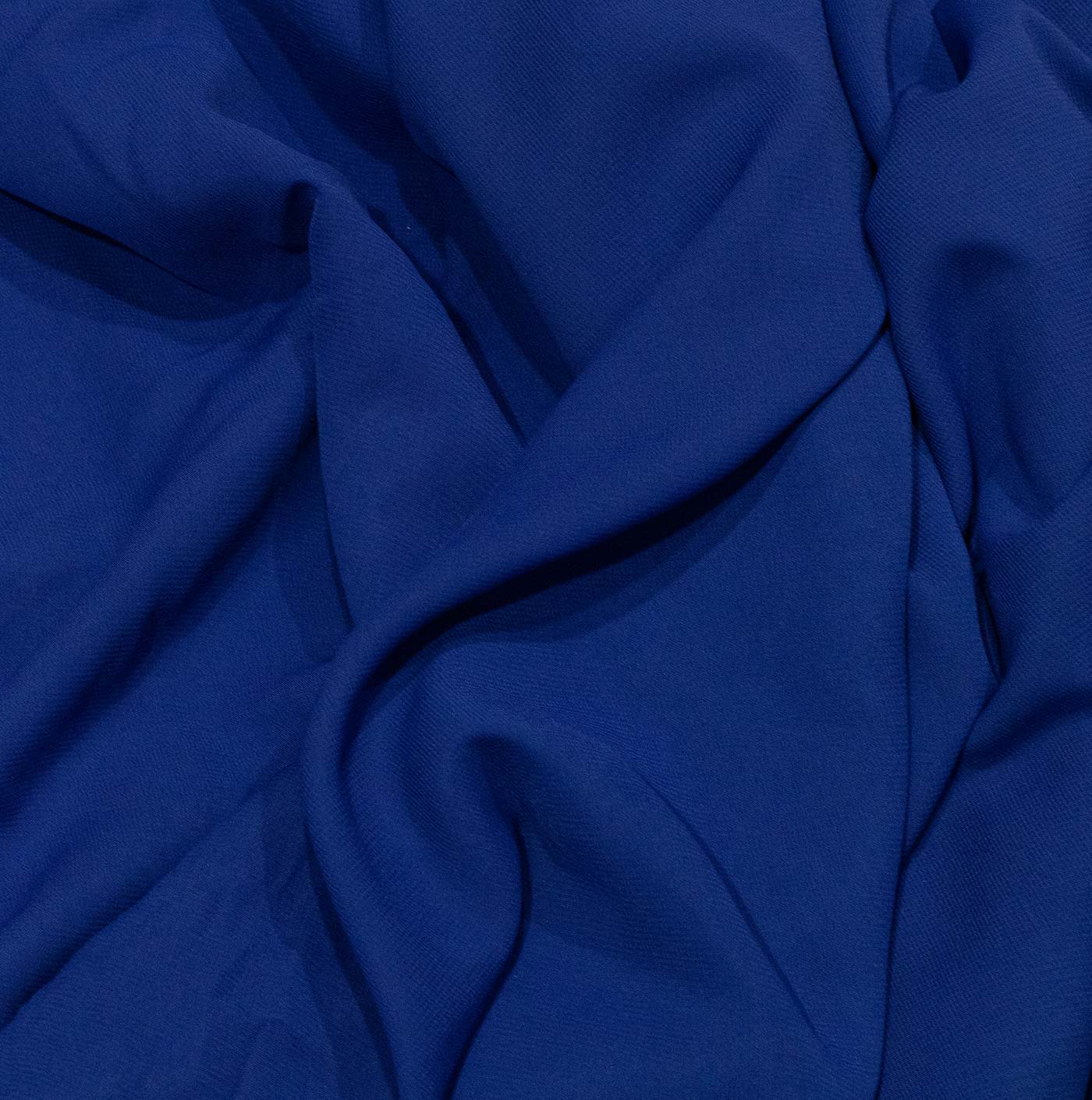Royal Blue Silk Chiffon Fabric