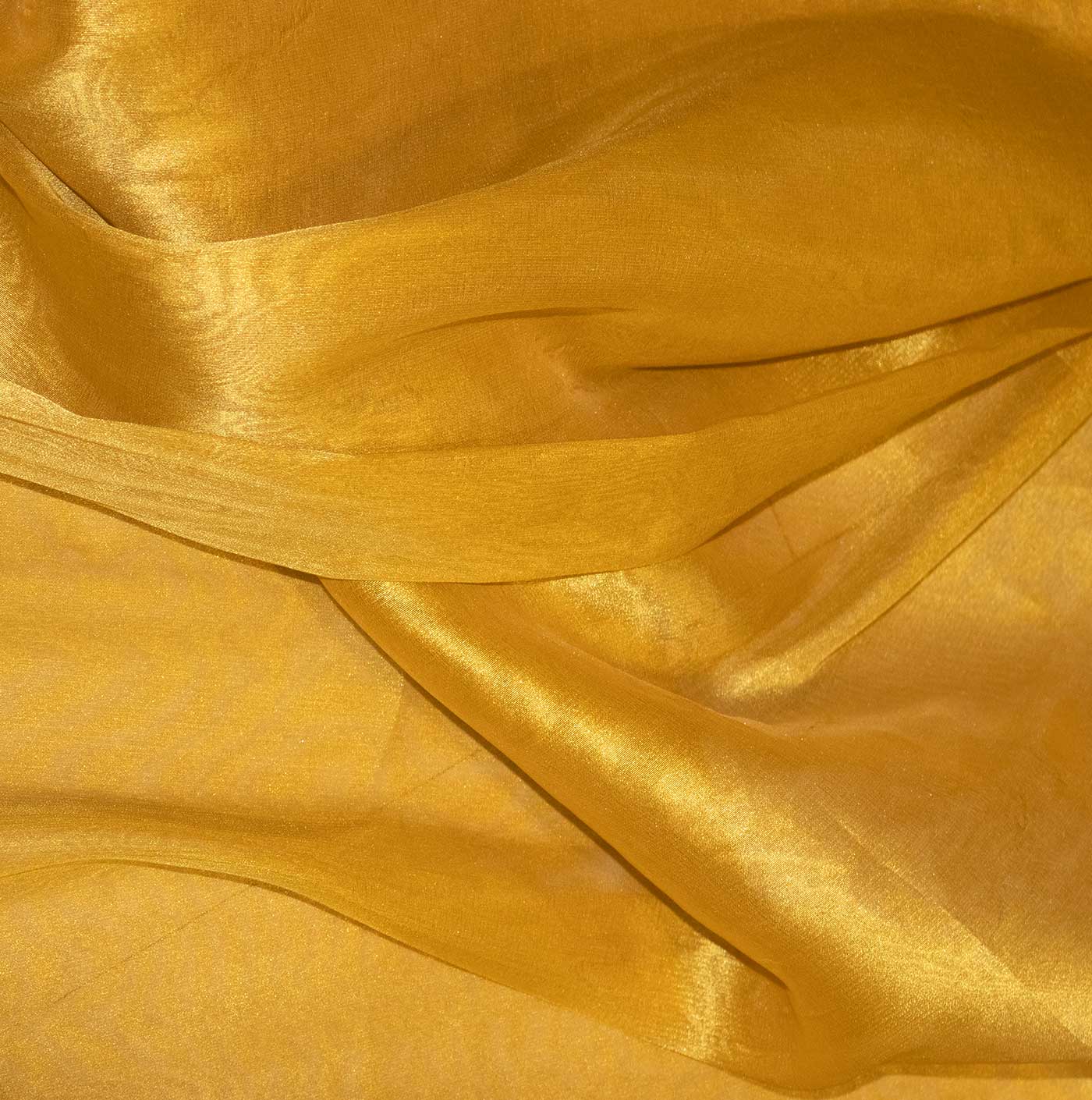 Gold Lame Organza Fabric
