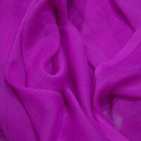 Orchid Crinkle Chiffon Fabric