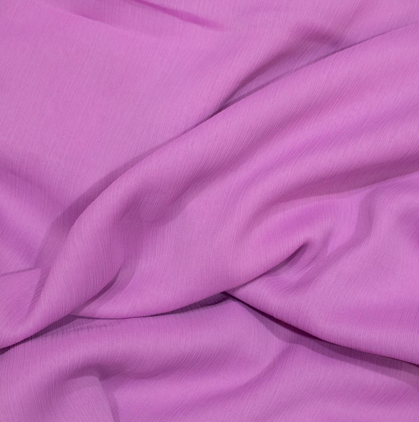 Lilac Crinkle Chiffon Fabric