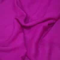 Magenta Crinkle Chiffon Fabric