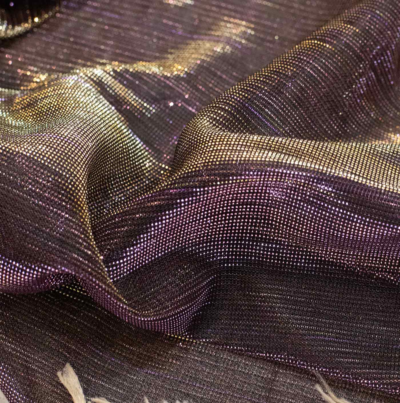 Iridescent Mesh Fabric