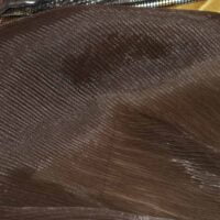 Dark Olive Pleated Organza Fabric